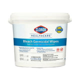 Clorox Bleach Germicidal Wipes 12in x 12in 110/Tub 1Ct