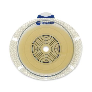 SenSura Flex Xpro Flat Barrier Extended Wear Cut-to-Fit 0.375in - 1.875in (10-48mm) Stoma 10Ct