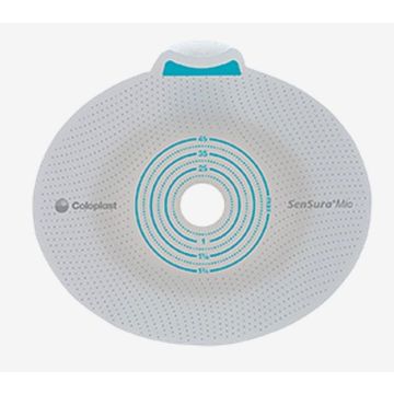 SenSura Mio Click Flat Barrier Extended Wear Cut-to-Fit 0.375in - 2.125in (10-55mm) Stoma 5Ct