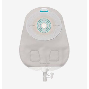 SenSura Mio Flat MAXI 1-Piece Urostomy Pouch Extended Wear Cut-to-Fit 0.375in - 1.75in (10-45mm) Stoma Transparent 10Ct