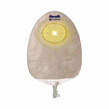 SenSura Xpro Flat MAXI 1-Piece Urostomy Pouch Extended Wear Cut-to-Fit 0.375in - 3in (10-76mm) Stoma Transparent 10Ct