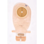 Assura Flat MAXI 1-Piece Drainable Ostomy Pouch without Filter Extended Wear Cut-to-Fit 0.375in - 3in (10-75mm) Stoma Transparent 10Ct