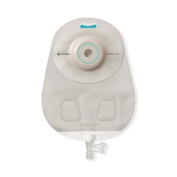 SenSura Mio Convex Light MAXI 1-Piece Urostomy Pouch Extended Wear Pre-Cut 1.125 (28mm) Stoma Opaque Gray 10Ct