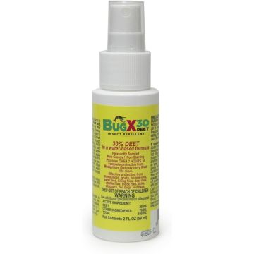 Bug X 30% DEET Insect Repellent Spray 2oz 1Ct