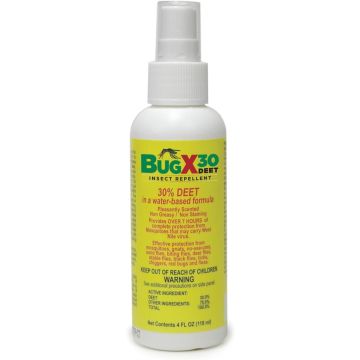 Bug X 30% DEET Insect Repellent Spray 4oz 1Ct
