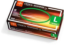 Critical Response™ Nitrile Glove, Orange, Large