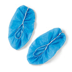 Spunbonded Polypropylene Non-Skid Shoe Cover; Blue, Extra Large