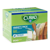 Curad Variety Pack Assorted Bandages 200Ct