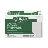 Curad Medium 2-Ply Sterile Alcohol Prep Pads XL 144Ct