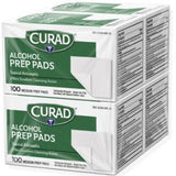 Curad Alcohol Prep Pads 1-Ply 400Ct