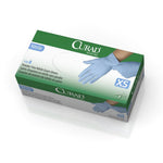 CURAD® Powder-Free Nitrile Exam Glove, Blue; Extra Small