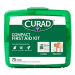 Curad 75-Piece Compact First Aid Kit 1Ct