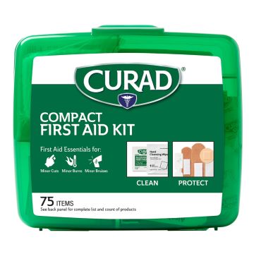 Curad 75-Piece Compact First Aid Kit 1Ct