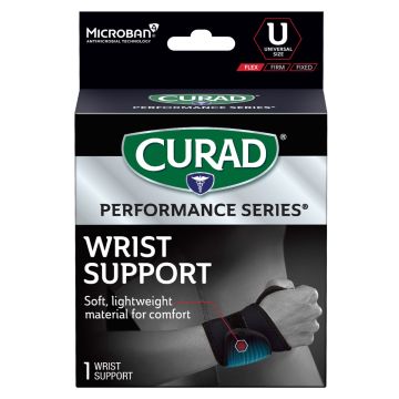 CURAD Performance Series Wrist Support Left/Right Universal 4Ct