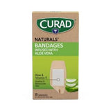 Curad Natural Bandages with Aloe and Vitamin E 2in x 4in 192Ct