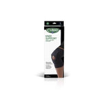 Curad Knee Support with J-Shaped Support Left L Black 4Ct