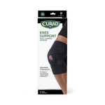 Curad Knee Support with J-Shaped Support Right M Black 1Ct