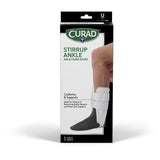 Curad Air Stirrup Ankle Splints Left/Right Universal White 4Ct