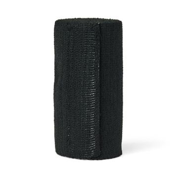Curad Elastic Bandage with Hook-and-Loop Closure 6in x 1.75yds Black 1Ct