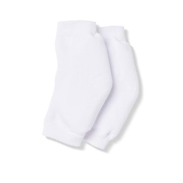 Curad Knit Heel and Elbow Protector One Size White 1Pr