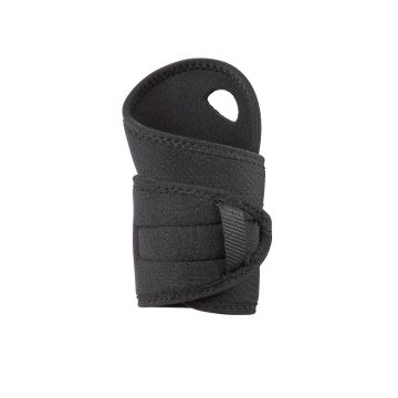 Curad 50+ Wrist Support with Microban Left/Right Universal Black 4Ct