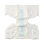 FitRight® Incontinence Briefs; 4X Large, 65"-94" (165 cm-230 cm), White, Bariatric — Case of 32
