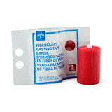 Lightweight Fibreglass Casting Tape; 3" x 4yd. (7.62 cm x 3.65 m), Red — Box of 10