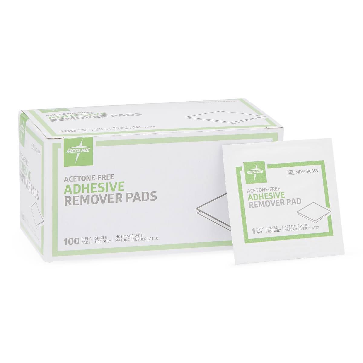 Adhesive Remover Prep Pad, Non-sterile — Case of 1000