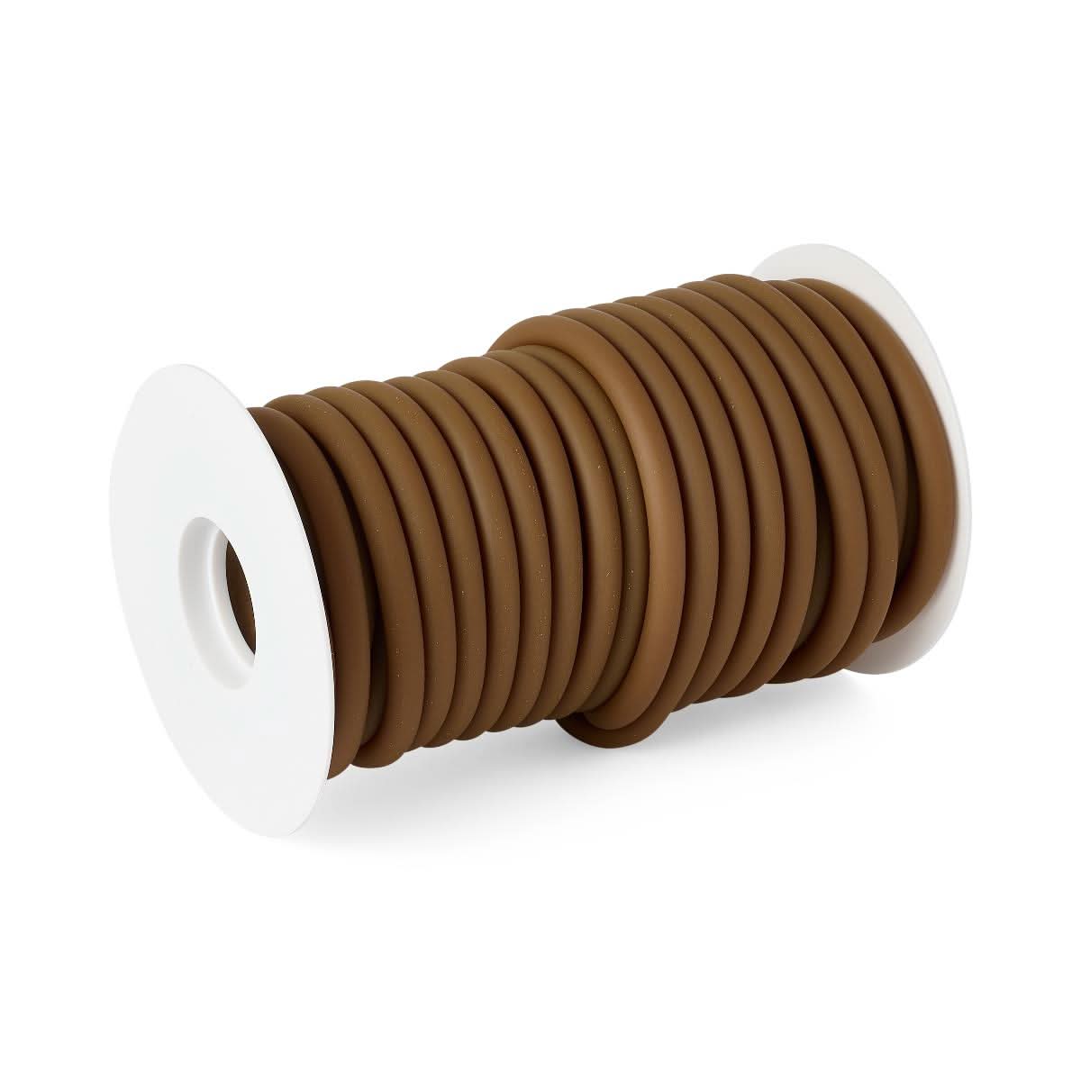 Non-Sterile Latex Tubing; 1/4" x 3/32" x 7/16", Amber BOX/50 FOOT — Box of 50