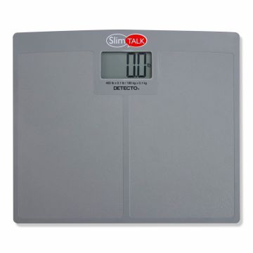 SlimTALK Talking Digital Floor Scale, 400lb Capacity 1Ct