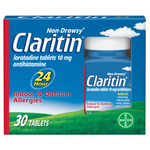 Claritin 24-Hour Allergy Relief Tablets 10mg 30Ct