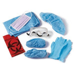 Employee Protection Kit with Goggles 7-Piece 25Ct