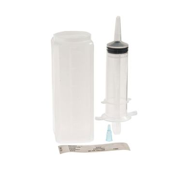 Enteral Feeding Tray with Piston Syringe 60mL 1Ct