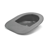 Durafit Bedpan 80oz Graphite Max 900lbs 1Ct