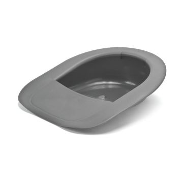 Durafit Bedpan 80oz Graphite Max 900lbs 1Ct