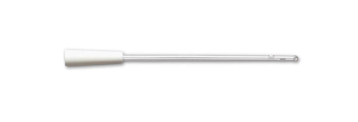 Clear Vinyl Intermittent Catheter, 6" Female, 12 Fr