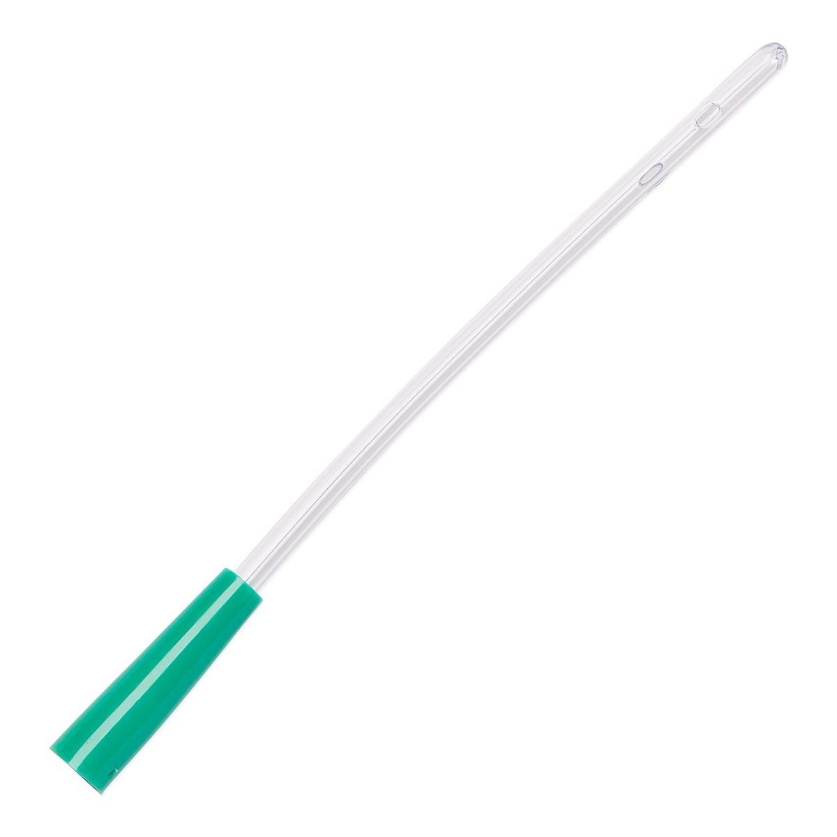 Clear Vinyl Intermittent Catheter, 6" Female, 14 Fr