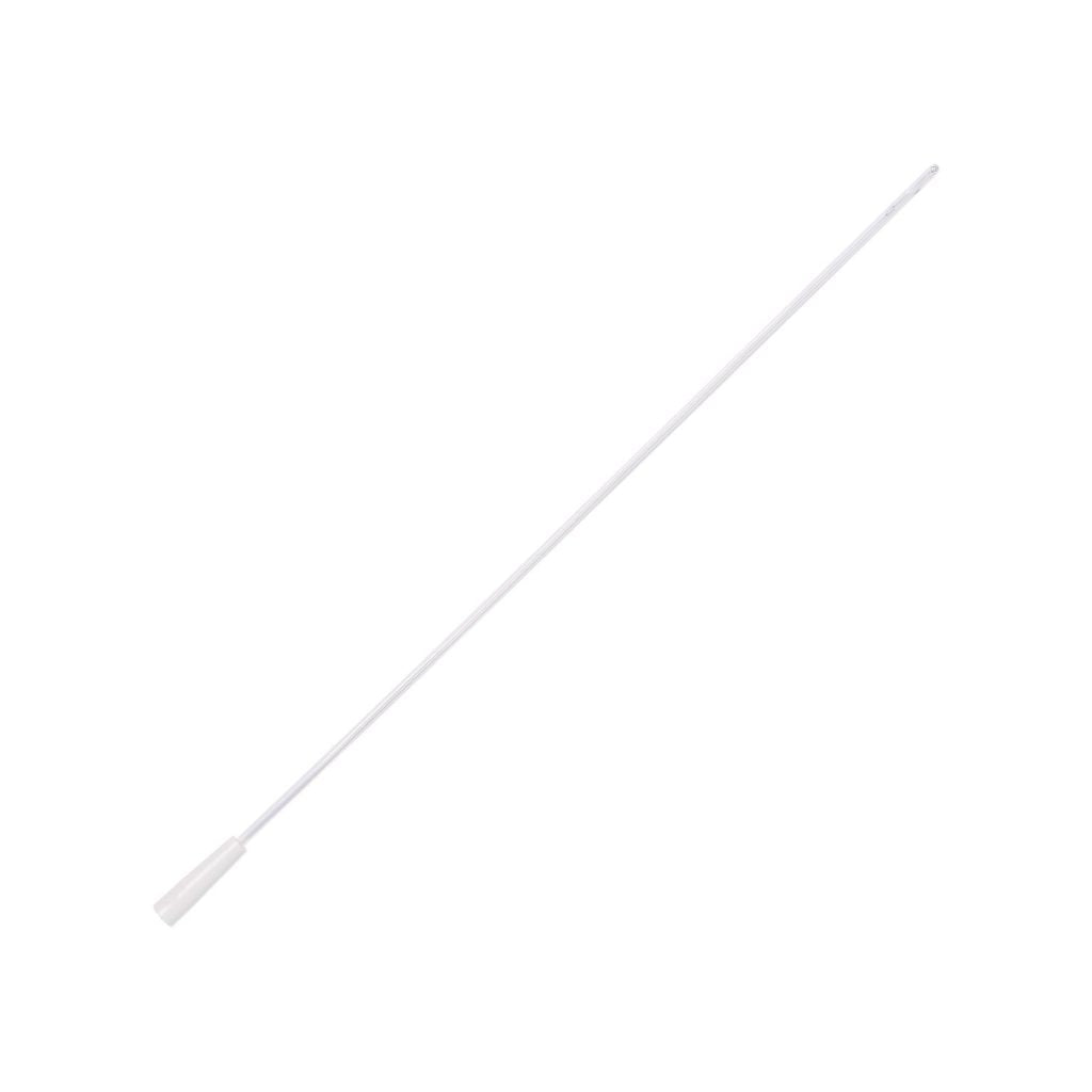 Clear Vinyl Intermittent Catheter, 16" Male, 12 Fr