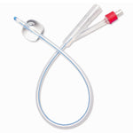 Two-Way 100% Silicone Foley Catheter, With 10 cc Balloon, 18 Fr