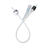 Pediatric 100% Silicone Foley Catheter; 10 Fr, 3 mL size, 5 mL Max Inflation