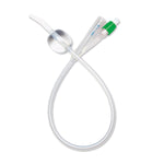 SelectSilicone 2-Way 100% Silicone Foley Catheter with Coude Tip, 10 cc(mL); 14 Fr
