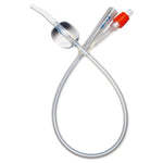 SelectSilicone 2-Way 100% Silicone Foley Catheter with Coude Tip, 10 cc(mL); 18 Fr