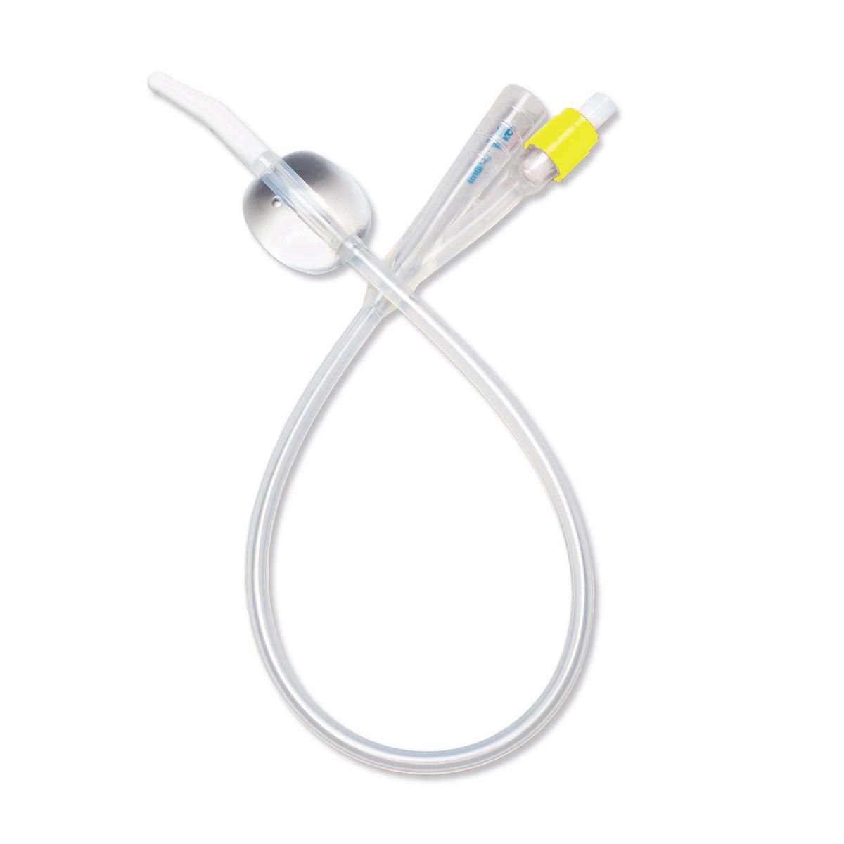 SelectSilicone 2-Way 100% Silicone Foley Catheter with Coude Tip, 10 cc(mL); 20 Fr