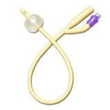 Two-Way Silicone Coated Foley Catheter, With 10 cc Balloon, 22 Fr