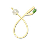 Two-Way Silicone Coated Foley Catheter, With 30 cc Balloon, 14 Fr