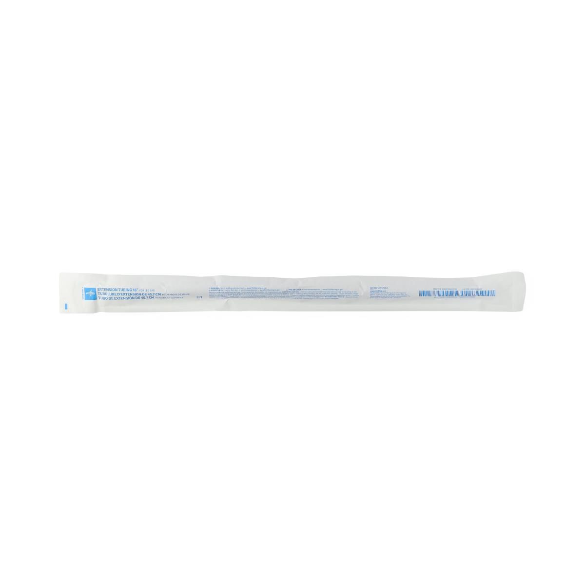 Extension Tubing for Urine Leg Bag, 18"