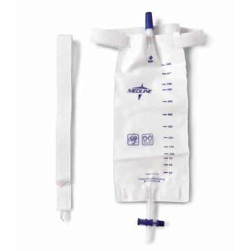 Elastic Leg Bag Strap with Hook-and-Loop Fastener 20Ct
