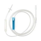 Cysto/TUR Irrigation Set with Cylindrical Drip Chamber and Clamp; with Single Spike, 0.188" x 90" (4.8 mm x 229 cm)