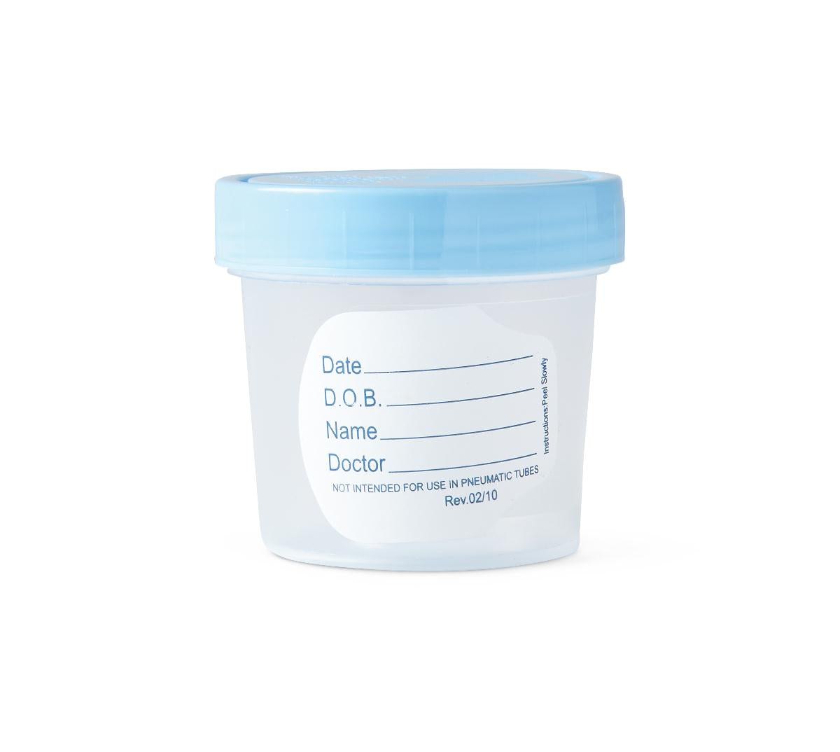 General-Use Specimen Container; 4 oz., with Sterile Fluid Pathway