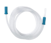 Sterile Universal Suction Tubing with Scalloped Connectors; 1/4'' x 12' (6.35 mm x 3.7 m)